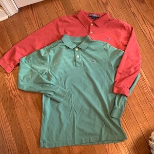 Lot of 2 vineyard vines polo